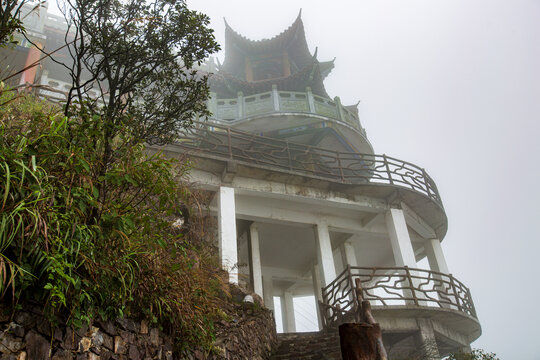 北帝山旅游风景区观景台