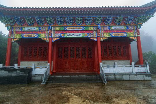 北帝山旅游风景区财神殿