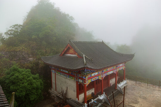 北帝山旅游风景区财神殿