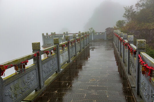 北帝山旅游风景区栈道