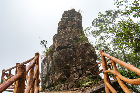 北帝山旅游景区奇石