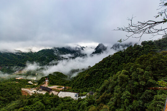 北帝山风景区云涛雾海