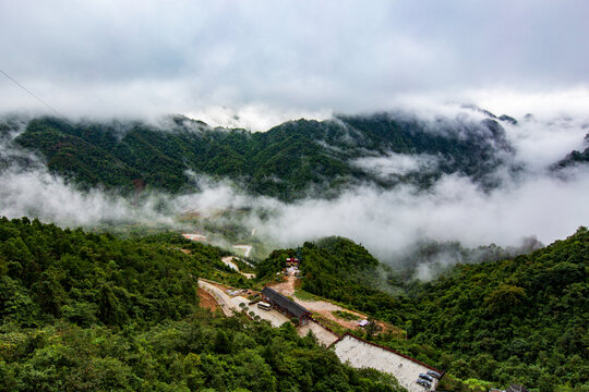 北帝山旅游风景区云雾