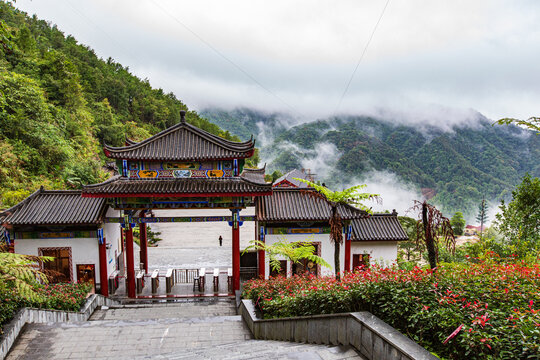 北帝山旅游风景区山门