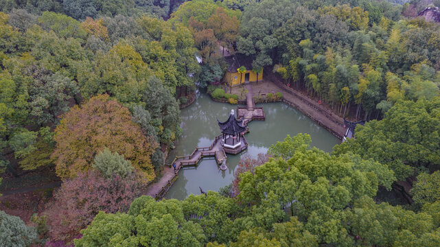 苏州天池山秋色