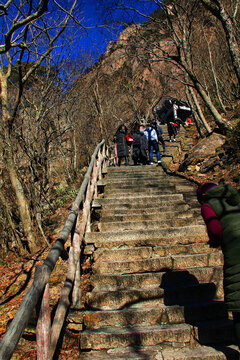 黄山登山路