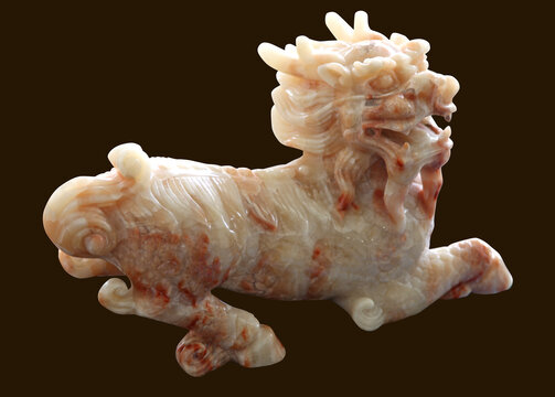 动物雕刻石材貔貅工艺玉雕装饰