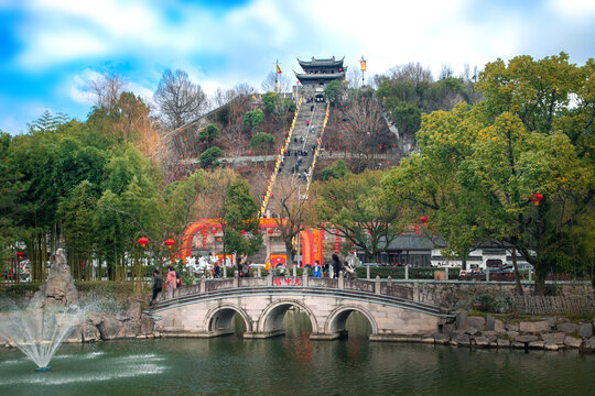 台州府城揽胜门