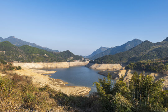 远眺泽雅水库