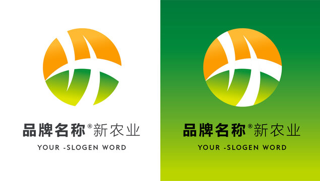 绿色农业环保科技logo