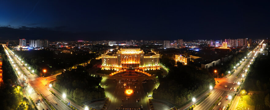 大庆城市夜景