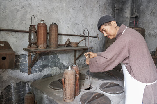 老上海熟水店