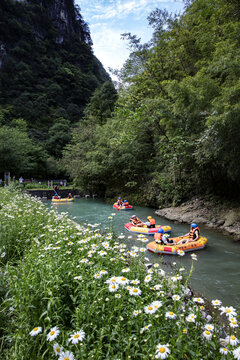 南川神龙峡漂流