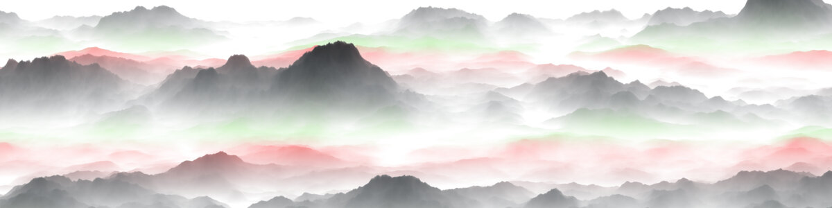水墨山水画