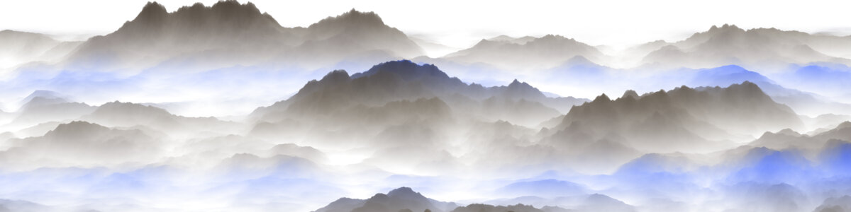 水墨山水画
