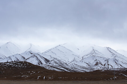 昆仑山雪山