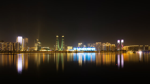 杭州城市夜景