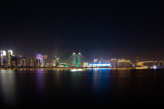 杭州城市夜景