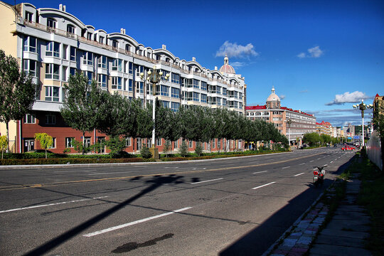 抚远城市风景