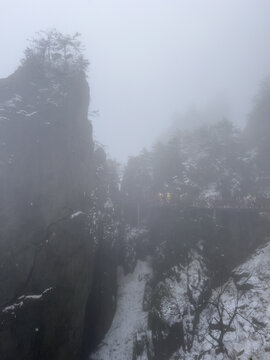 老君山雾雪