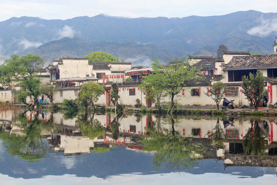 宏村南湖风光