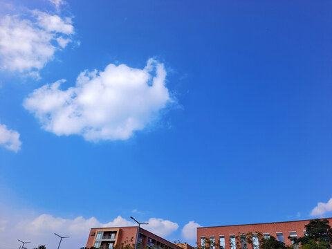 屋顶天空