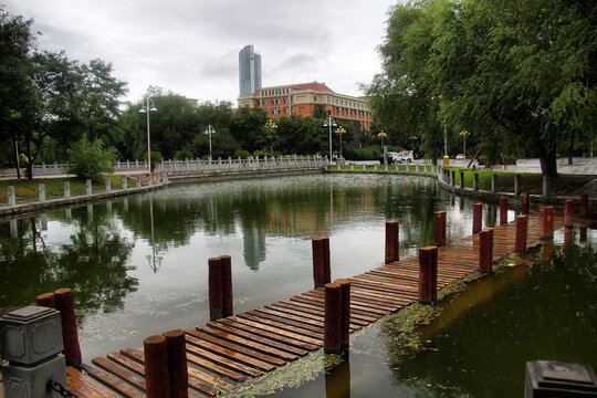 渤海大学校园风景