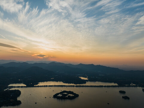 杭州西湖风光