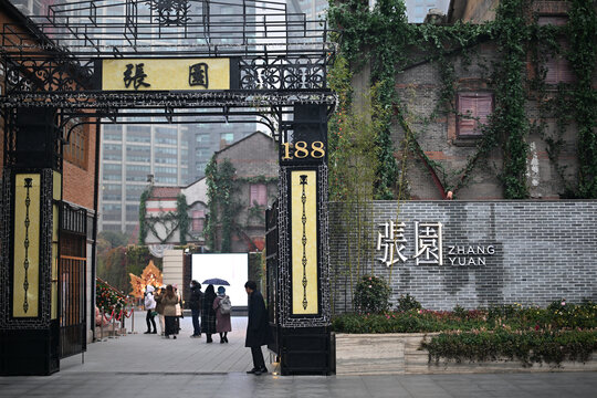 上海历史石库门建筑张园