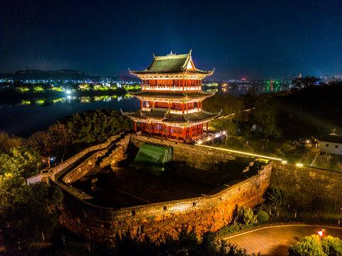 赣州八境台夜景