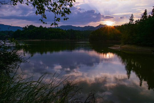 夕阳美景