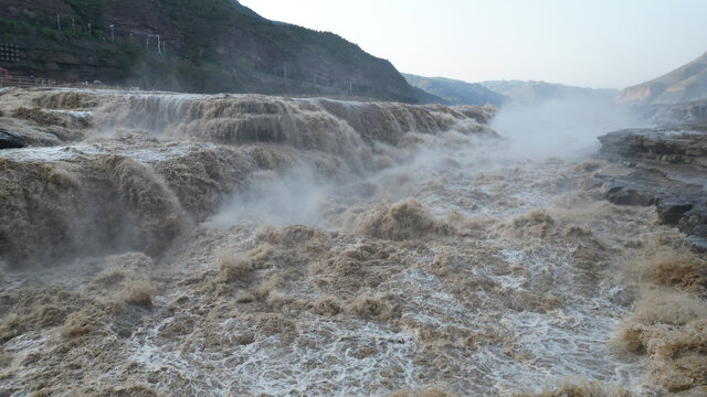 黄河壶口群瀑布