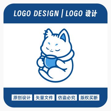 猫咖logo设计