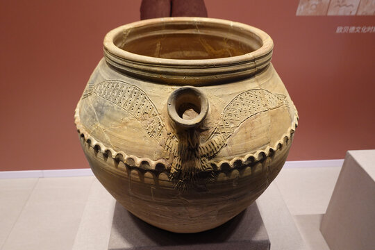 叙利亚文物带流陶缸