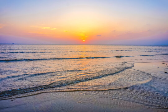 大海朝霞