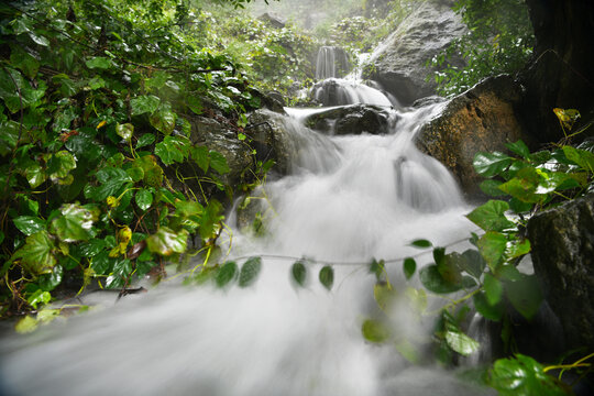 山东枣庄山亭区葫芦套景区山泉