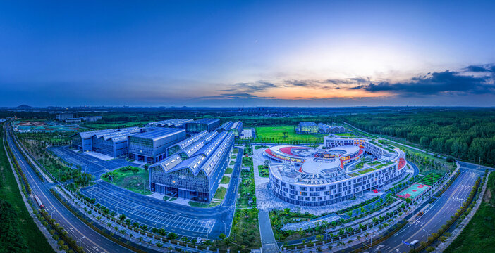 合肥大科学园区夜景