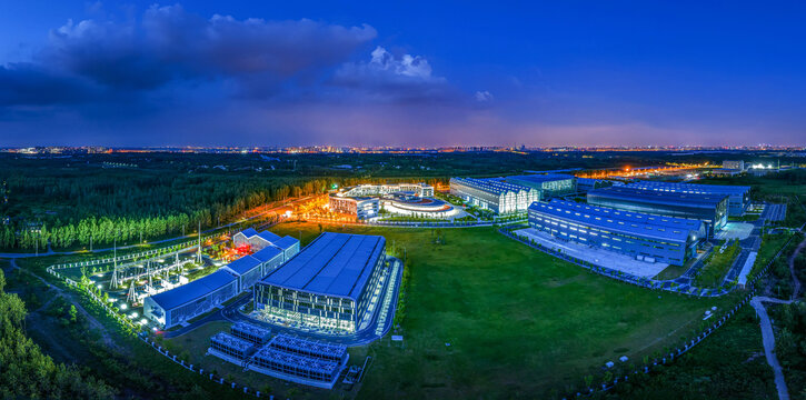 合肥大科学园区夜景