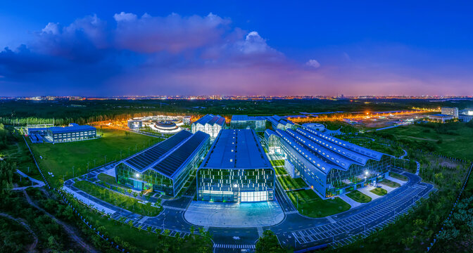 合肥大科学园区夜景