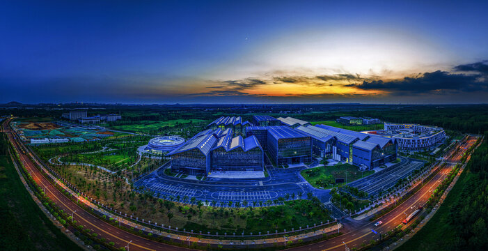 合肥大科学园区夜景