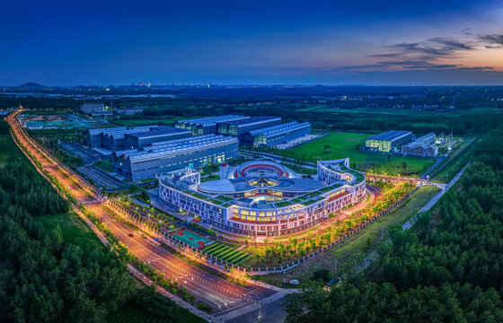 合肥大科学园区夜景