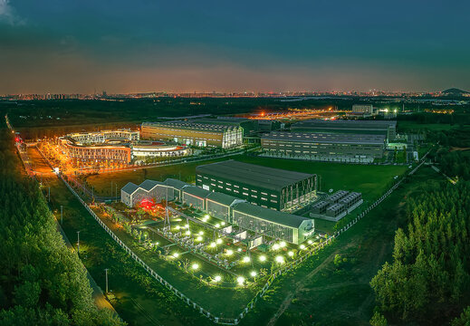 合肥大科学园区夜景