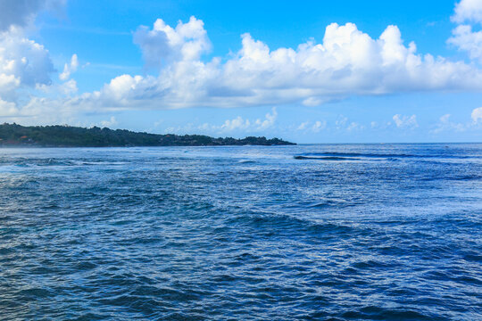 巴厘岛南梦岛海岛风光