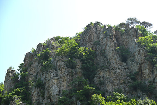 夏日山景