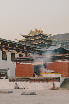 安多合作寺院米拉日巴佛阁