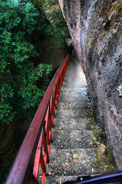 武夷山登山路