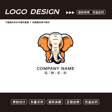 大象logo标志
