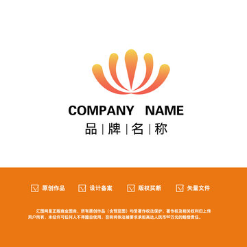 花瓣菊花logo