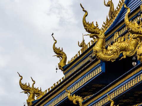 泰国清莱府蓝庙