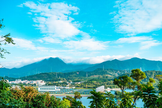 深圳淘金山绿道风景